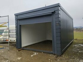 Kontajner Garaže s PIR sendvičový panelou 6x4 výška 3metre