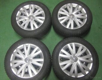 R16 NOVÁ zimná sada VW rozteč 5x112 205/55R16 DUNLOP