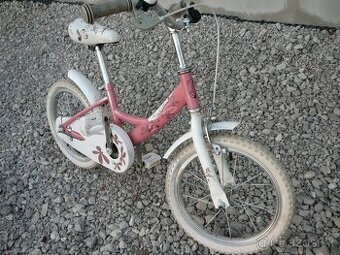 DETSKY BICYKEL DHS Miss Sixteen vhodny od 4 do 7 rokov