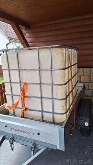 IBC nadrž 1000 L plastová paleta