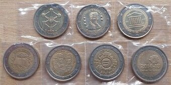 Pamätné 2 EURO - UNC + OBEH - 1
