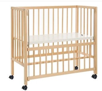 Prístavná postieľka Cocon nature / Kolíska 90x40cm