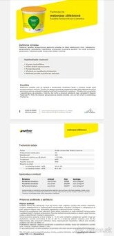 Fasádna omietka Weber