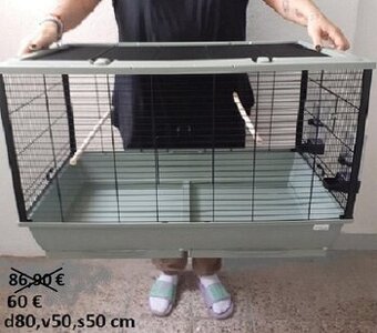 Klietka pre vtáky aj pre hlodavce 80 cm