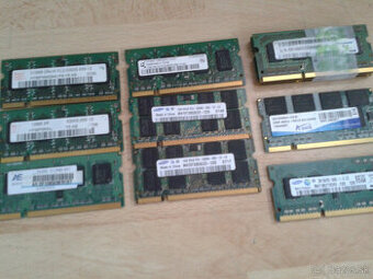 notebokove ram ddr1-2-3 za 10e kus