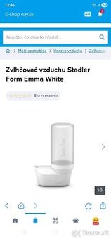 Stadler Form zvlhčovač EMMA E-030, biela