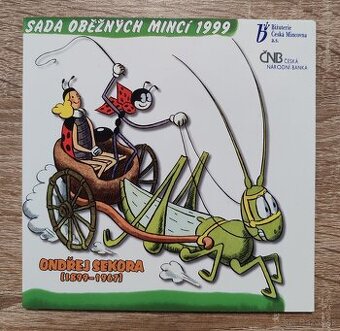 1999 sada Ondřej Sekora - Ferda Mravenec, ČNB,