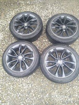 Alu Škoda Karoq 18" + zimné pneu.