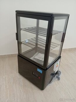 Stolová chladiaca vitrínka čierna 58 litrová