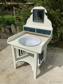 Umývací stolík vintage - UM05