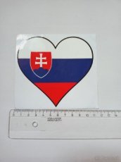 Samolepka Slovensko srdce