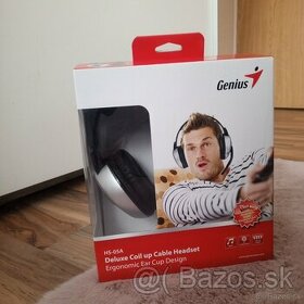 Genius Deluxe Coil Up Cable Headset