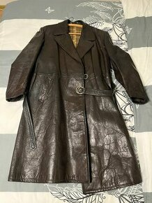 Pánsky kožený kabát