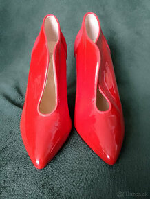Červené dámske topánky Fiorangelo č. 40