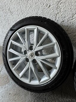 17" Alu disky orig. TOYOTA 5x114,3 + pneumatiky 225/45 R17