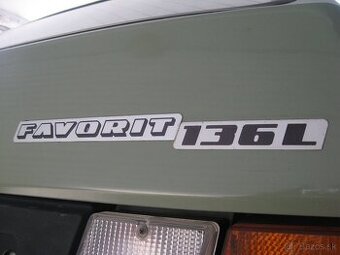 Prodám 50 ks Nápisů Škoda Favorit 136 L