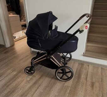 Dvojkombinacia Cybex Priam 3.0 + Rockit a zimný fusak
