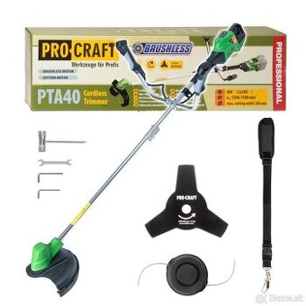 Nový Aku krovinorez Procraft PTA40 (bez aku a nabíjačky)