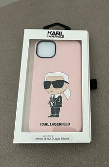 karl lagerfeld obal na iphone 14 plus original silikonovy