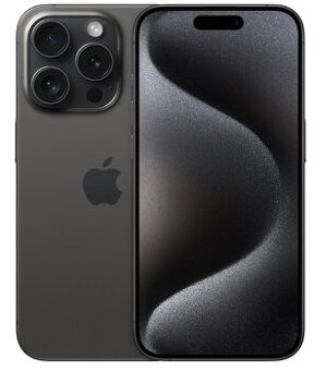 iPhone 15 Pro 128 GB – čierny titán, výborný stav + záruka