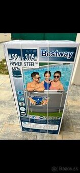 Predám bazén 4,88m x 3,05m x 1,07m