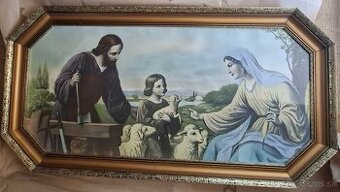 Obraz Jozefa,Márie a Ježiša Krista