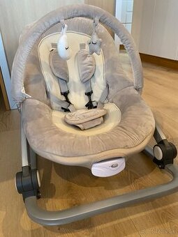 Detské lehatko Bo Jungle B Rocker taup