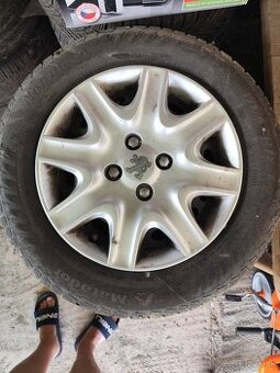 Kompletné kolesá Peugeot 308 4x108 r15