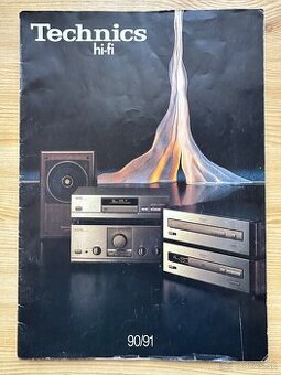 Technics katalóg z r. 90/91