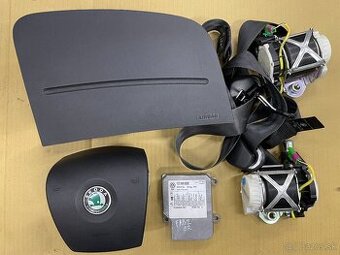škoda fabia airbag motorček zamok radio budiky packy
