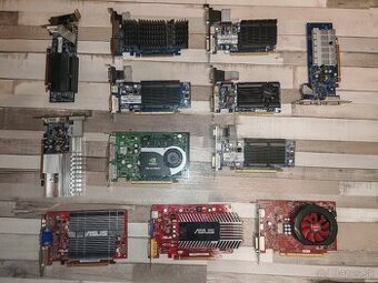 Staršie GPU (DDR2, DDR3)