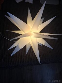Vianočná dekorácia hviezda