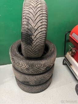 Predám zimnú sadu pneumatík 205/55R16 dezén 5mm na dojazd