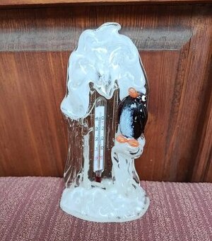 Sklenený teplomer Jaroslav Brychta