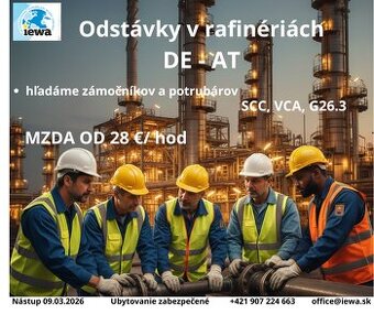 Odstávka v rafinériách