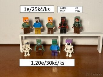 Lego Minecraft minifigúrky