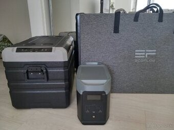 Prenosný solárny systém s autochladničkou