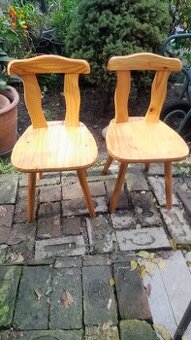 Drevené stoličky 2kusy za 60eur
