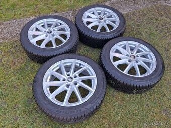 17 ALU 5x112 (VW, Audi, Škoda) + zimné 215/55 r17 9mm
