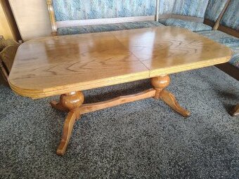 Konferenční, jídelní stůl, multifunkční, masív