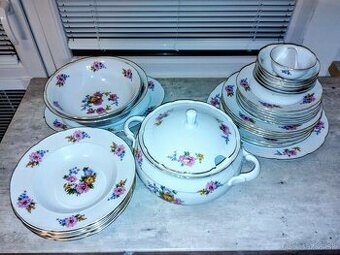 Obedová súprava set porcelán Thun Česká keramika