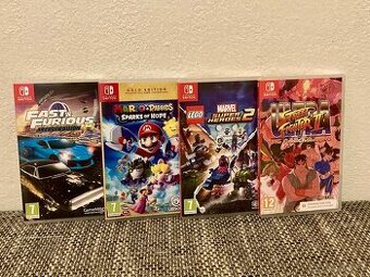Ponúkam na predaj hry na : NINTENDO SWITCH