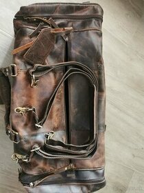 Cestovná taška buffalo leather - 1