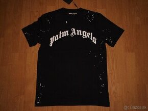 Palm Angels pánske tričko čierne