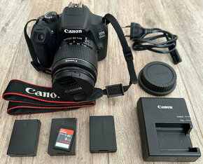 Canon EOS 1300d + objektiv 18-55 mm IS III