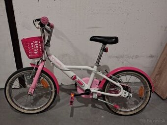 Dievčenský bicykel Btwin 16 palcový