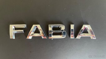 Nápis Škoda / Fabia