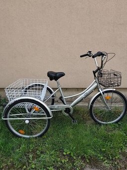 Trojkolesový bicykel 6 rýchlostí
