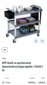 APS vozík na jedlo