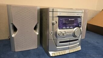 Hifi veža Sharp spolu s reproduktormi